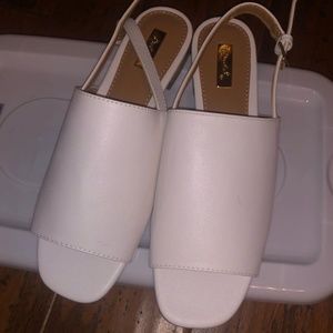 White Sandals